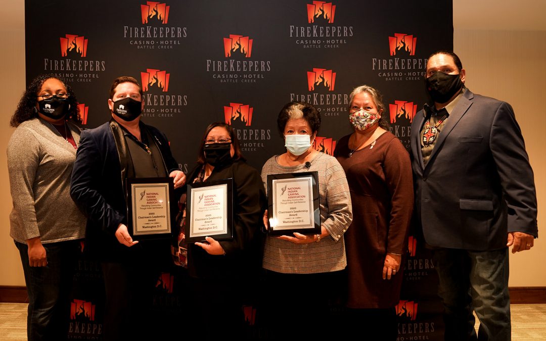 Nottawaseppi Huron Band of the Potawatomi Receives Chairman’s Leadership Award from the National Indian Gaming Association