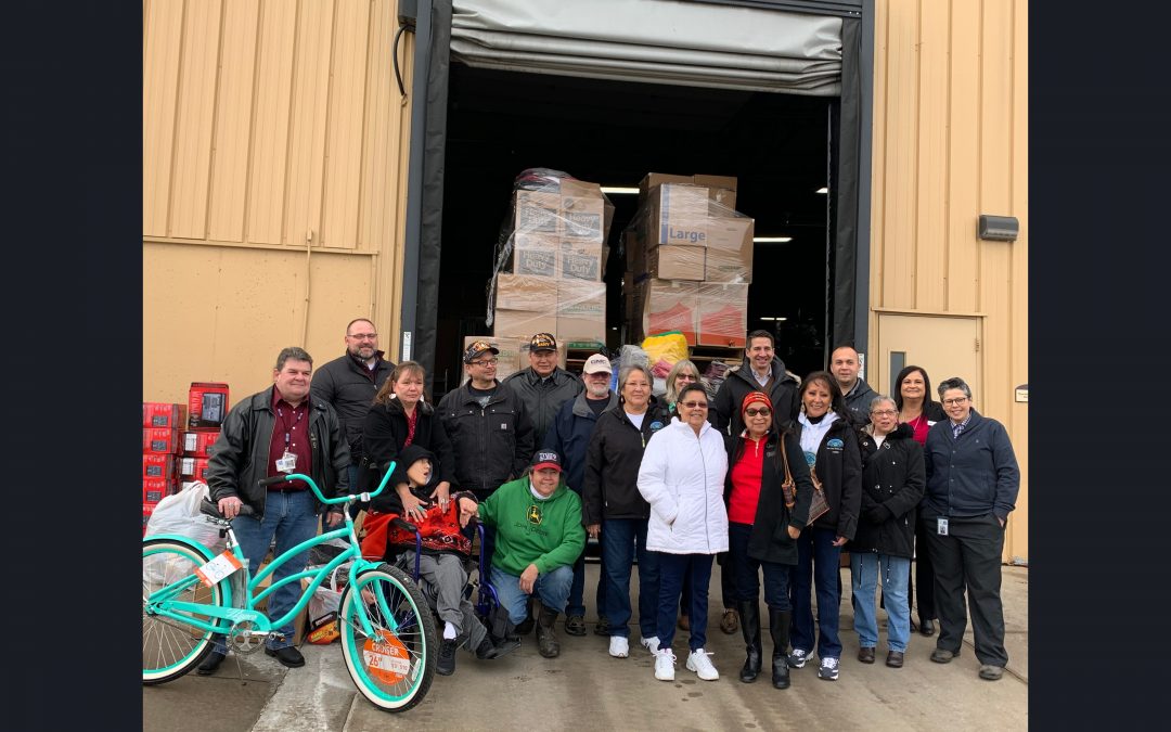The Nottawaseppi Huron Band of the Potawatomi Collaborates to Provide Necessities for Pine Ridge Indian Reservation