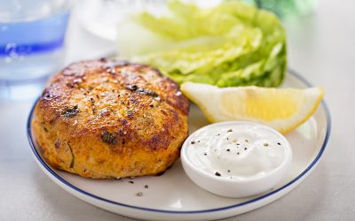 A Taste of NHBP: Salmon Cakes and Mindful Eating