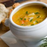Thai carrot curry soup