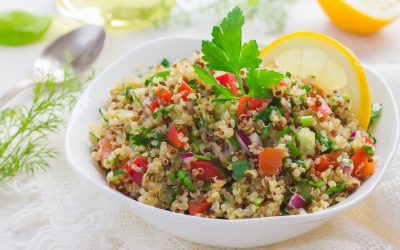 A Taste of NHBP: Pesto Quinoa Salad