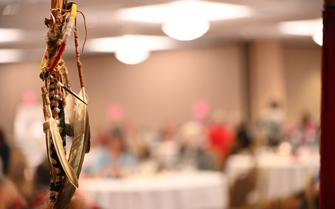 NHBP Social Services Director Witnesses GAP Funding Ceremonial Signing