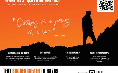 NEW FREE E-CIGARETTE QUIT PROGRAM AVAILABLE FOR MICHIGAN TRIBAL TEENS & YOUNG ADULTS