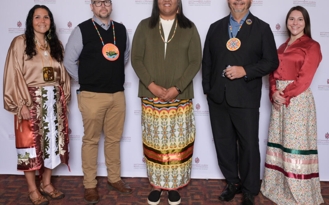 Nottawaseppi Huron Band of the Potawatomi Swears in Newly Elected Tribal Council Members, Votes for Officers